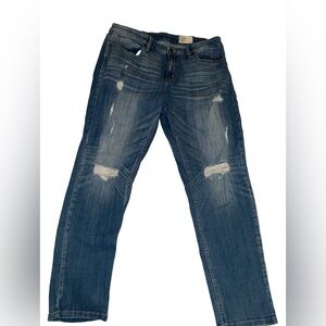 Classic Blue Straight Leg Jeans